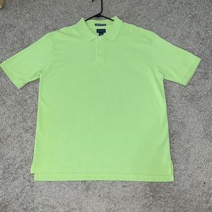 Lime green polo